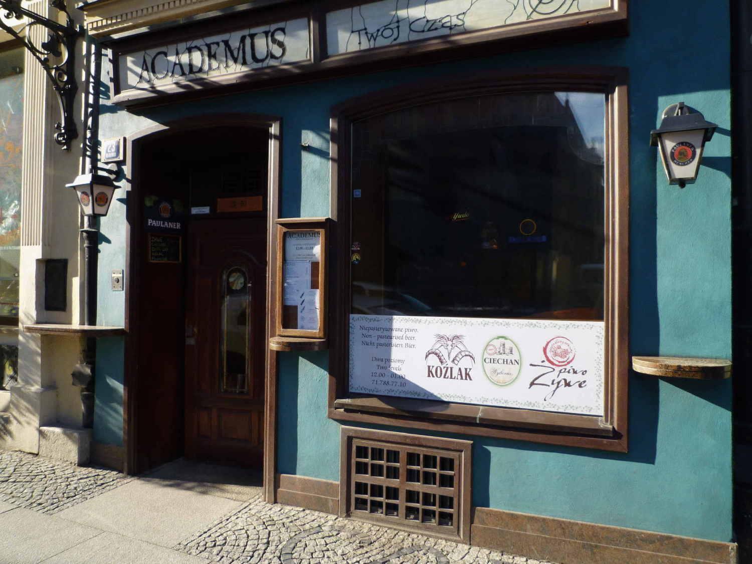 Academus Pub & Guest House Βρότσλαβ Εξωτερικό φωτογραφία